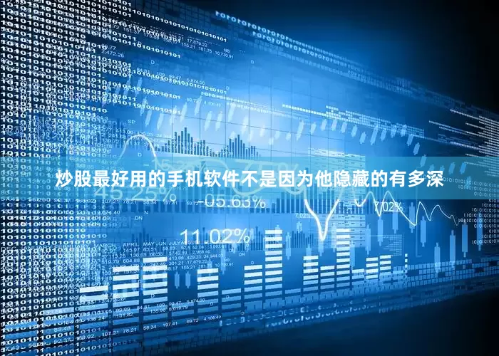 炒股最好用的手机软件不是因为他隐藏的有多深