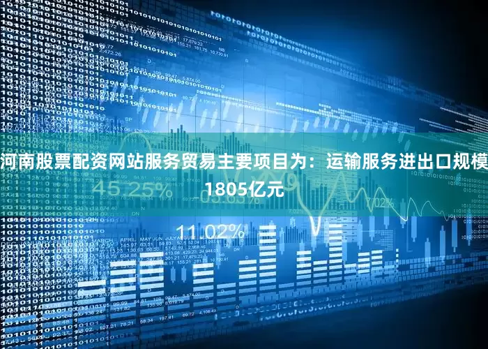 河南股票配资网站服务贸易主要项目为：运输服务进出口规模1805亿元